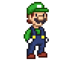 Luigi (Deltarune Battle-Style) - Mario Customs