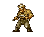 Drill Instructor - Metal Slug Advance