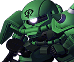 Zaku II J (Foreign Legion) - SD Gundam G Generation Spirits (JPN)