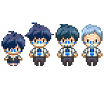 Character Sprites - Zanki Zero: Last Beginning