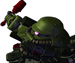Zaku II Kai Commander Type - SD Gundam G Generation Spirits (JPN)