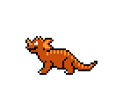 Baragon (Showa Era, 8-Bit-Style) - Godzilla Customs