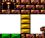 6-8: King Bowser's Castle - Door 1 - Super Mario World 2: Yoshi's Island