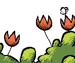 Flower Garden (Layer 3) - Super Mario World 2: Yoshi's Island