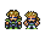 Edgar & Sabin Figaro (FF4/5 Style) - Final Fantasy 6 Customs