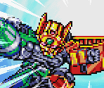 GekiRyuJin Overlay & Background Effects - Super Robot Wars W