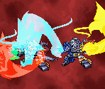 GenRyuJin/GouRyuJin Overlay & Background Effects - Super Robot Wars W