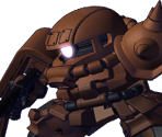 Zaku II F (Kimberlite Base A) - SD Gundam G Generation Spirits (JPN)