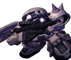Zaku II F (Desert Type) - SD Gundam G Generation Spirits (JPN)