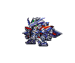 Gundam Astray Blue Frame 2nd L - Super Robot Wars W