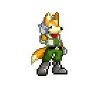 Fox McCloud (Mega Man Zero-Style) - Super Smash Bros. Customs
