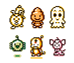 Monster Icons - Sanrio Timenet Kako Hen / Mirai Hen (JPN)