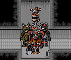 Freddy Fazbear's Pizzeria Simulator Map / Characters (Undertale Overworld-Style) - Five Nights at Freddy's Customs