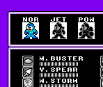 Pause Screen - Mega Man 6