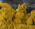 Mount Mushmore - Clay Fighter 2: Judgement Clay