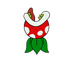 Jumping Piranha (Paper Mario-Style, Classic) - Mario Customs
