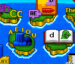 Minigame Select - Mario's Early Years!: Fun with Letters (USA)