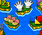 Minigame Select 1 - Mario's Early Years!: Fun with Numbers (USA)