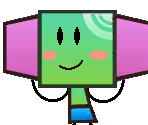 Green Boomboxer - Super Paper Mario