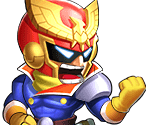 Captain Falcon - Pocket All-Star Smash Bros. (Bootleg)