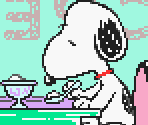 Ice Cream Shop Cutscene Background - Snoopy Concert (JPN)