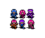 Overworld Characters - Fire Emblem: Gaiden (JPN)