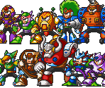 Stardroids (Mega Man 7-Style) - Mega Man Customs