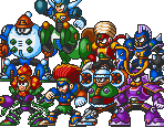 Mega Man 6 Robot Masters (Mega Man 7-Style) - Mega Man Customs