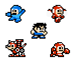 Mega Man (Mario Maker-Style, Expanded) - Mega Man Customs