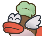 Chef Shimi (TTYD, HD) - Paper Mario Customs