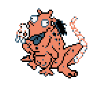 Pumbaa (Monster Massachusetts, Pokémon G/S/C-Style) - Disney / Pixar Customs