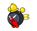 Alarm Bob-omb (Paper Mario-Style) - Mario & Luigi Customs
