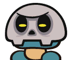 Bone Goomba - Paper Mario: The Origami King
