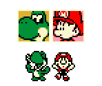 Yoshi and Baby Mario - Mario Tennis