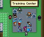 Wall Practice and Tennis Machine rooms - Mario Tennis