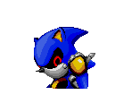Title Screen - Metal Sonic in Sonic 2 (Hack)
