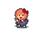 Sayori (EarthBound-Style) - Doki Doki Literature Club! Customs