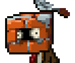 Brickhead Zombie (Plants vs. Zombies DS-Style) - Plants VS. Zombies Customs