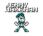Jenny Wakeman/XJ9 (Mega Man NES-Style) - Nickelodeon Customs