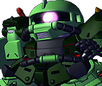 RF Zaku Commander Type - SD Gundam G Generation Spirits (JPN)