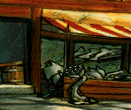 Fishmonger Stall - Discworld (PAL)