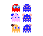 Pac-Man World Rally Ghosts (Arcade Style) - Pac-Man Customs