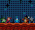Wily Fortress 1 Tileset (Wily's Revenge, GBC-Style) - Mega Man Customs