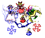 Enemies and Midbosses - Touhou Kaikidan (Mystic Square)