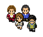 Retro Loading Screen Characters - Yakuza: Like a Dragon