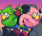 Title Screen - J.J. Squawkers
