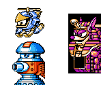 MMV GB Mini-Bosses (NES-Style) - Mega Man Customs