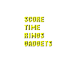 HUD - Sonic the Hedgehog (LeapFrog Didj)