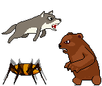 "World of Mighty Fighter" Enemies (1/7) - Mighty Fighter 2