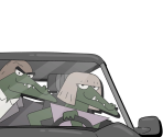 Prince and Princess Valentino - Later Alligator